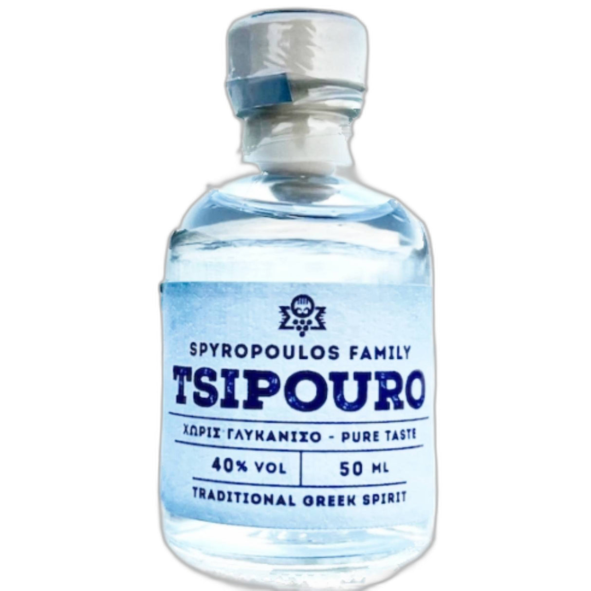Τσίπουρο Χωρίς Γλυκάνισο 50 ml, Οικογενείας Σπυροπούλου