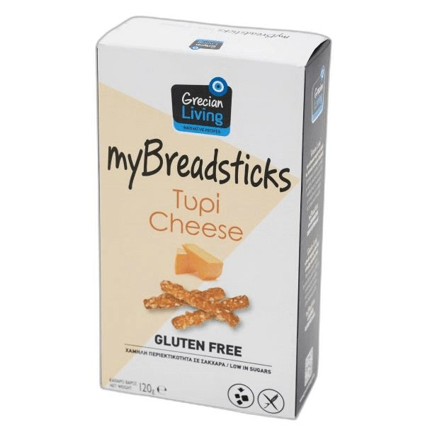 My Breadsticks Τυρί Χωρίς Γλουτένη 42gr, Grecian Living